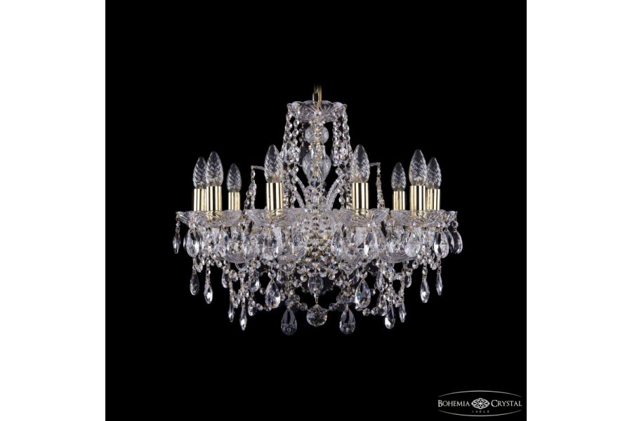 Подвесная люстра Bohemia Ivele Crystal 1411/10/195 G