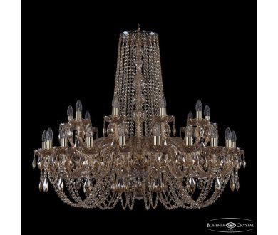 Подвесная люстра Bohemia Ivele Crystal 1402/20+10/400 G M721