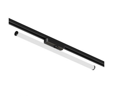 Трековый однофазный светильник Denkirs Strom DK6648-BK