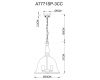 Подвесная люстра ARTE Lamp A7771SP-3CC