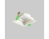 Встраиваемый светильник Crystal Lux CLT 068C1 WH