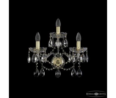 Купить Бра Bohemia Ivele Crystal 1413B/2+1/200/XL G Бра Bohemia Ivele Crystal 1413B/2+1/200/XL G