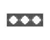 Рамка пластиковая на 3 поста Arlight FRM-TENDO-SFPL-3-GR 054652