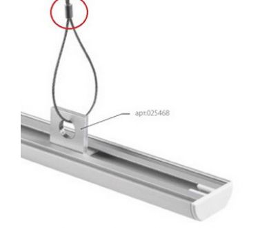 Зажим для троса Arlight CLIP-1mm 026647