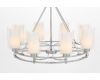 Подвесная люстра Lumina Deco Marietta LDP 8025-8 CHR+WT