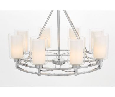 Подвесная люстра Lumina Deco Marietta LDP 8025-8 CHR+WT