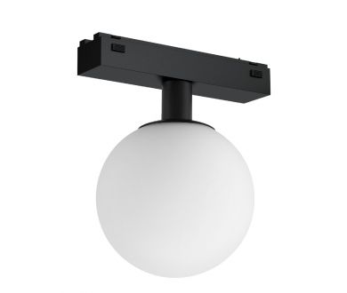 Трековый магнитный светильник Arlight MAG-VIBE-SFERO-R120-6W Day4000 (BK, 235 deg, 48V) 044166