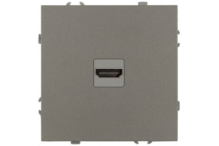 Розетка Эра Galaxy 15-3114-07 HDMI IP20 титан Б0070800