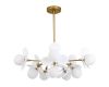 Люстра на штанге Arte Lamp Peacock A1369SP-10SG