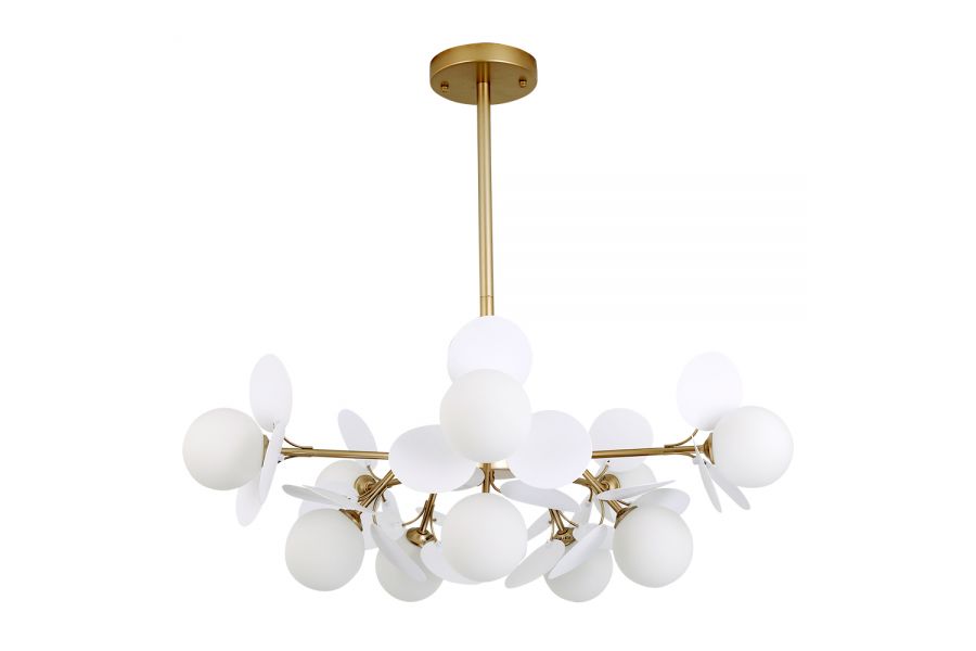 Люстра на штанге Arte Lamp Peacock A1369SP-10SG