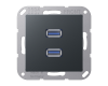 Розетка USB Jung MAA1153ANM
