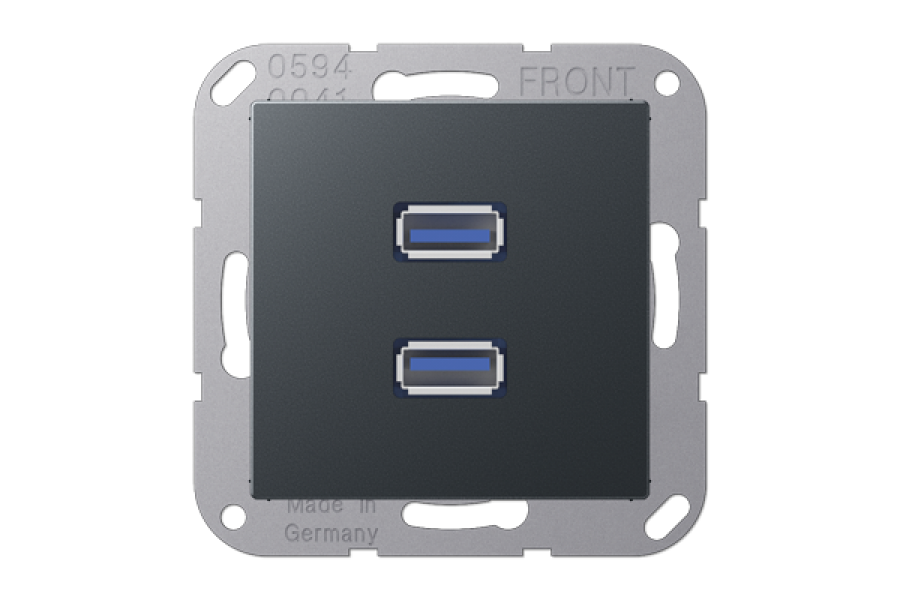 Розетка USB Jung MAA1153ANM