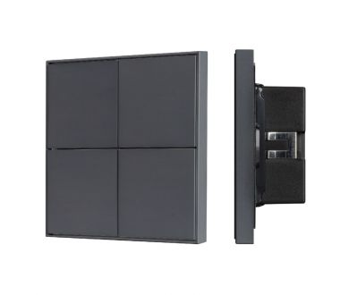 Кнопочная панель Arlight KNX-304-23-IN Black BUS, Frame 039667