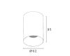 Накладной светильник Italline IT02-027 dark silver 3000K