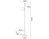 Торшер Arte Lamp Alcor A2224PN-2BK