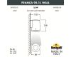 Уличный настенный светильник Fumagalli 3A7.002.000.LXU1L