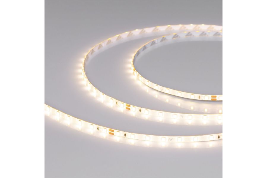 Светодиодная лента герметичная Arlight ULW-SE-A80-5mm 24V Warm3500 (5 W/m, IP65, 5m) (CRI>90) 064330