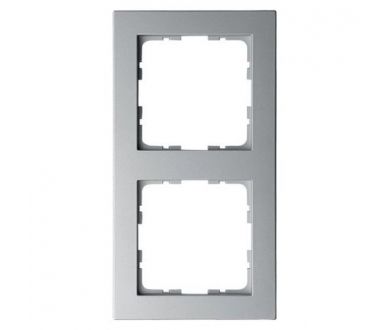 Рамка Jasmart G-Classic 2-постовая цвет алюминий поликарбонат G1002S