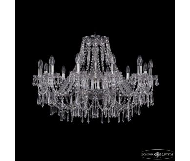 Подвесная люстра Bohemia Ivele Crystal 1403/12/300 Ni