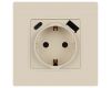 Розетка со шторками с USB type-A+C Эра 12-4108-02 Б0067731