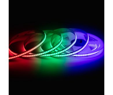 Светодиодная лента Apeyron 24В COB 14Вт/м RGB 5м IP20 00-493