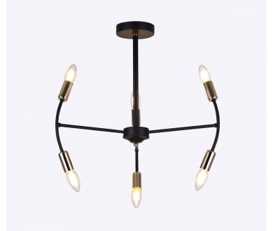 Люстра на штанге Freya Ingrid FR5087PL-06B