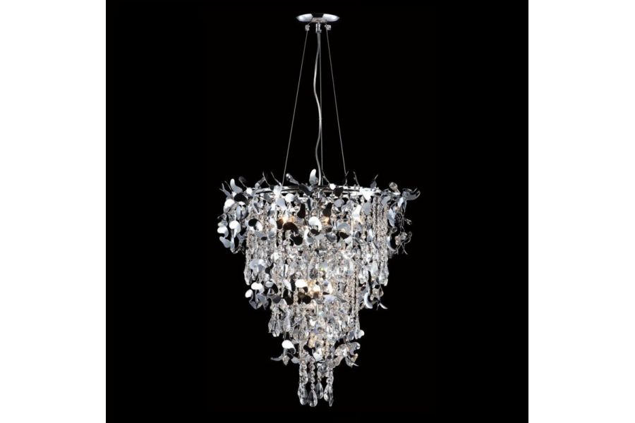 Подвесная люстра Crystal Lux Romeo SP10 Chrome D600