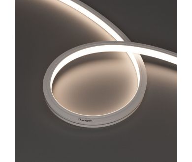 Светодиодная герметичная лента Arlight MOONLIGHT-TOP-A140-13x12mm 24V Day4000 (9.6 W/m, IP67, 5m, wire x2) 041475