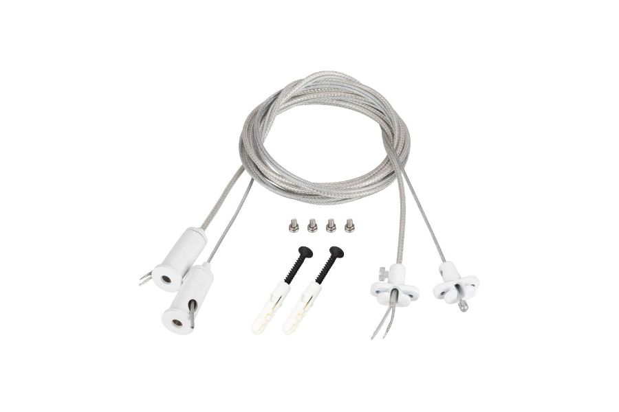 Подвес токопроводящий Arlight ARL-2x2m Set WHITE (Pad 15x2mm, 2x20AWG) 043324