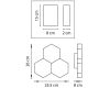 Настенный светодиодный светильник Lightstar Favo 750631