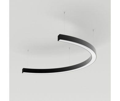 Подвесной светильник Arlight SP-LINE-HANG-ARC-C3535-D800-28W Day4000 (BLACK, 230V) (Металл) 034015(2)