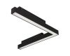 Трековый магнитный светильник Arlight MAG-ORIENT-FLAT-ANGLE-L295-18W Day4000 (BK, 100 deg, 48V) (IP20 Металл) 058209