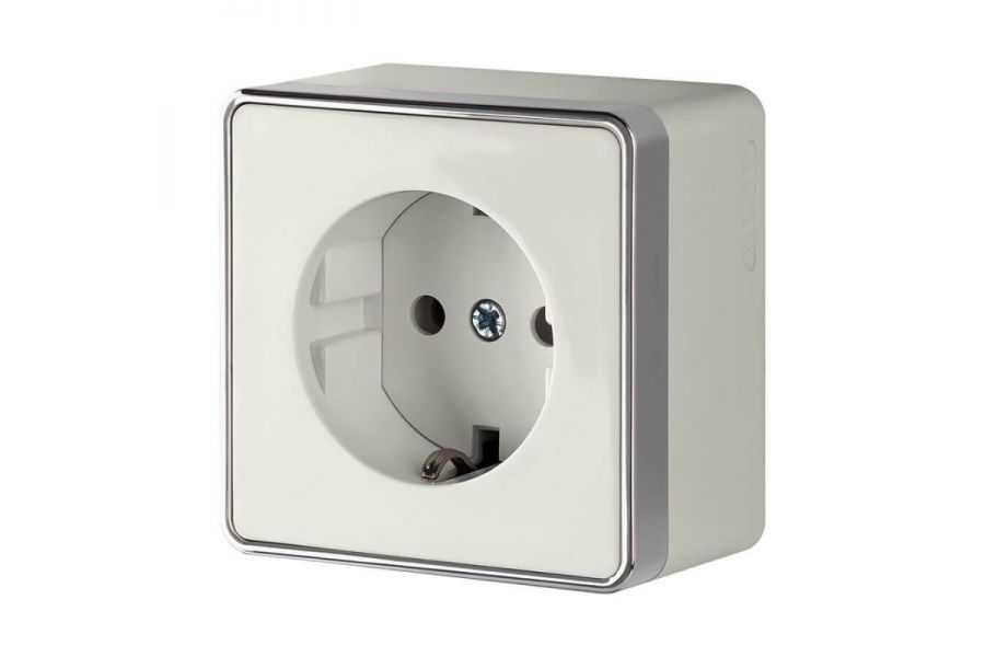 Розетка с заземлением Werkel Gallant слоновая кость W5071003 4690389164477