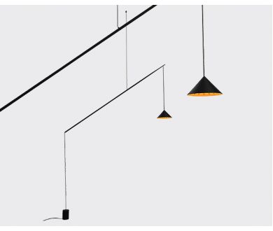 Подвесной светильник Italline IT03-1429 black/orange