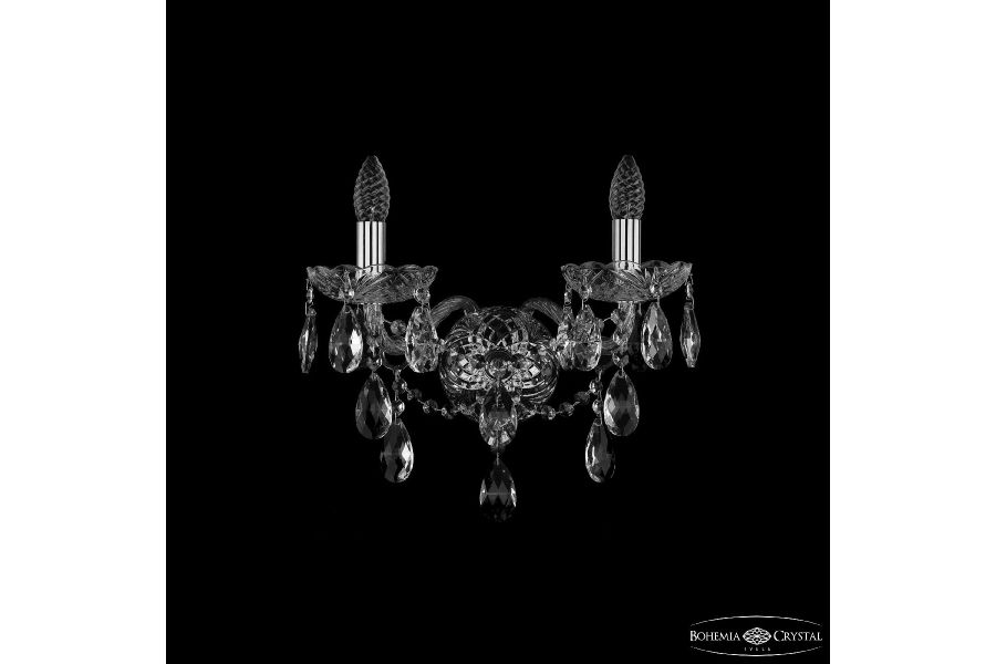 Бра Bohemia Ivele Crystal 1415B/2/165/XL Ni