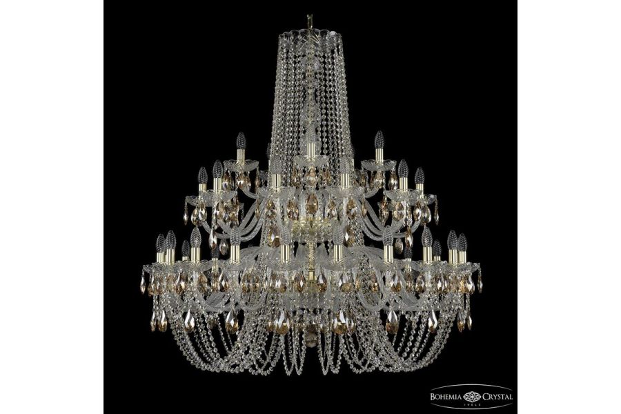 Подвесная люстра Bohemia Ivele Crystal 1402/20+10+5/400/2d G K721