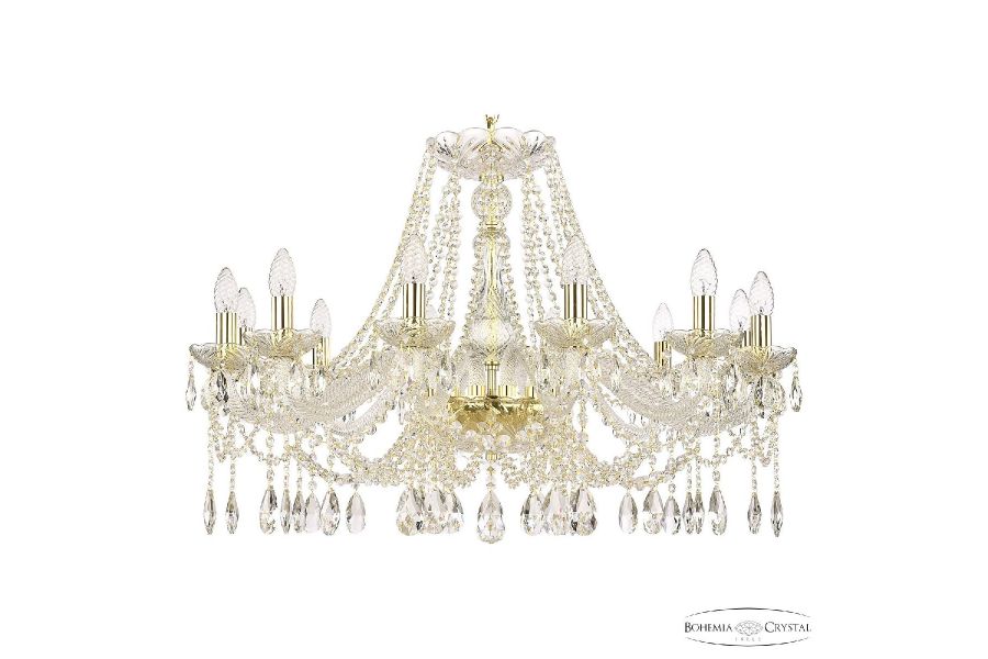 Подвесная люстра Bohemia Ivele Crystal 107/12/300 G