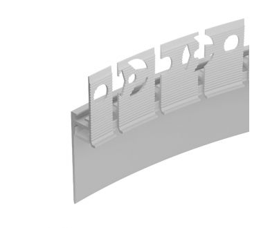 Алюминиевый профиль Arlight PLINTUS-FANTOM-BENT-H35-SIDE-2000 WHITE 043675(1)