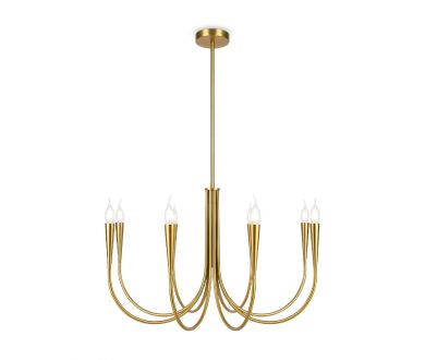 Люстра на штанге Freya Branches FR5253PL-08BS