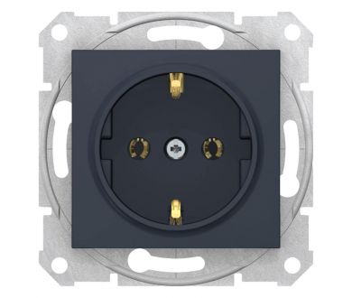 Розетка Schneider Electric Sedna с з/к без шторок 16A 250V SDN3001870