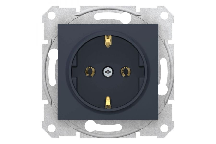 Розетка Schneider Electric Sedna с з/к без шторок 16A 250V SDN3001870