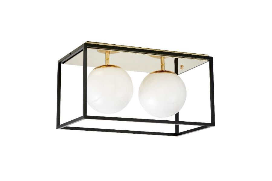 Потолочный светильник Lumina Deco Maldini LDC 8060-2 F.GD+BK