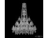 Подвесная люстра Bohemia Ivele Crystal 1411/20+10+5/400/XL-155/3d Ni