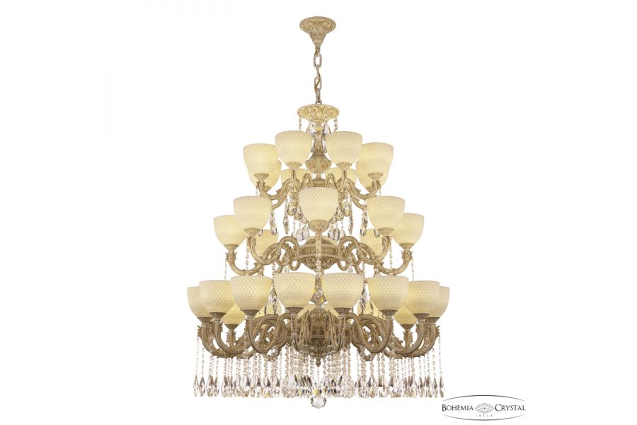 Подвесная люстра Bohemia Ivele Crystal AL79101/16+8+8/300/3d A WMG P1 U Wave