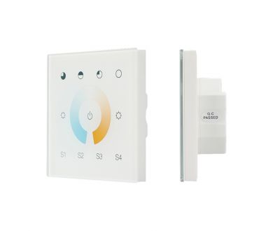 Сенсорная панель Arlight DALI-901-11-1G-4SC-MIX-DT8-IN White BUS/230V 037196