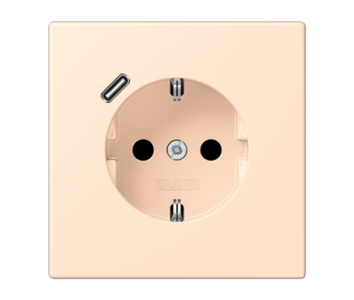 Купить Розетка 2K+З USB Typ C Jung LC1520-18C238 Розетка 2K+З USB Typ C Jung LC1520-18C238