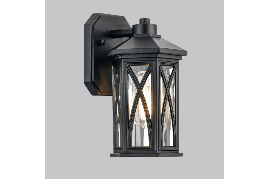 Уличный настенный светильник IMEX Boston IL.0016.0002-BK