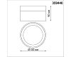Накладной светильник Novotech Aura Over 359446
