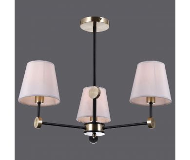 Люстра на штанге Illumico IL0394-3CSQ-24 BK AB CASTOR