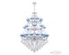 Подвесная люстра Bohemia Ivele Crystal AL78101/16+8+8/300/3d B WMN P Aquamarine/M-1F